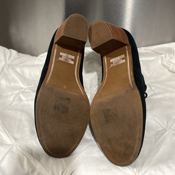 Toms Lace-Up Ankle Boots Black Size 11 - Picture 5 of 9